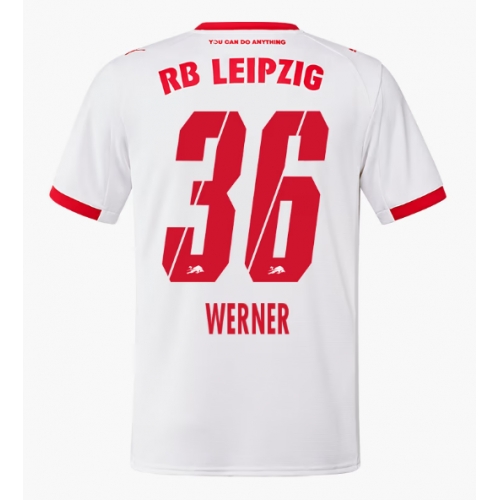 Billige Fotballdrakt RB Leipzig Timo Werner #36 Replika Hjemmedrakt 2025-26 Kortermet Billige Fotballdrakt RB Leipzig Timo Werner #36 Replika Hjemmedrakt 2025-26 Kortermet